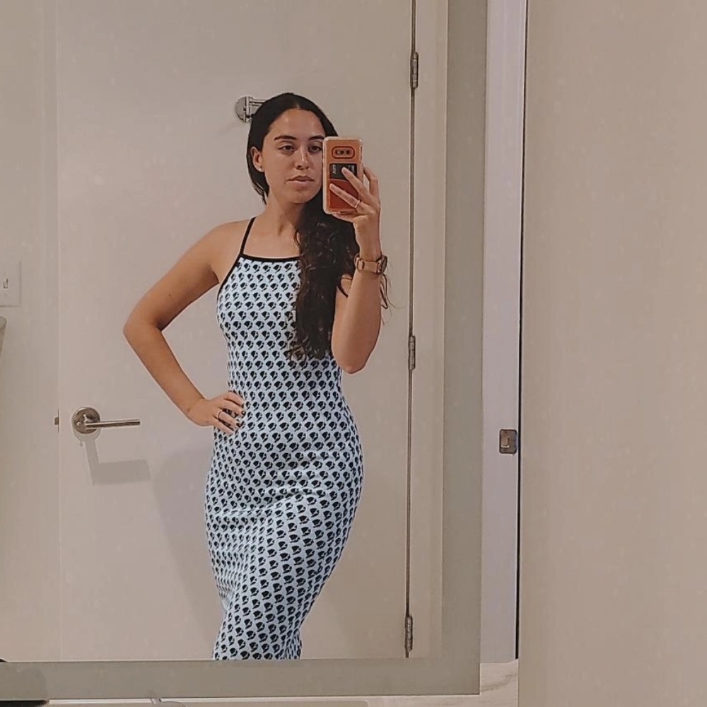 Zara Knit Midi Dress